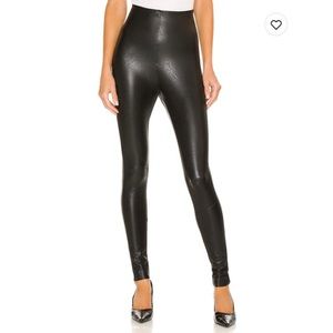 Revolve Commando Faux Leather Moro Leggings